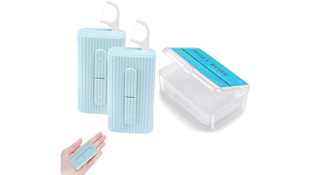 portable 80 count floss dispenser