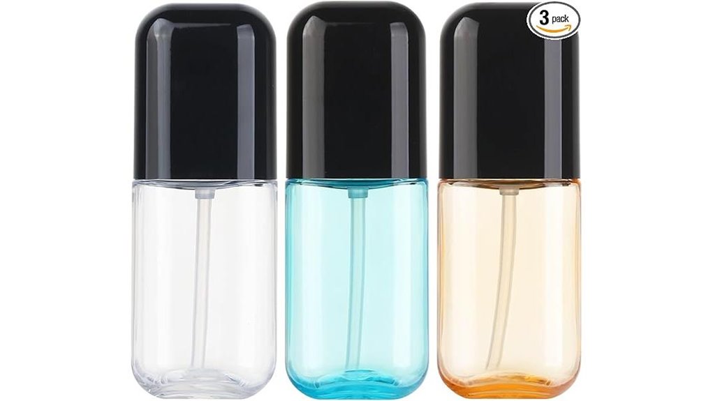 Mini Mist Sprayers for Travel Skincare with Fine Atomization 15 portable 80ml travel spray