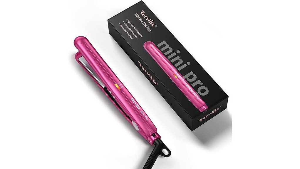 portable adjustable flat iron