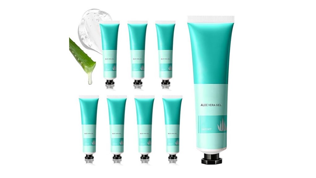 portable aloe sunburn relief