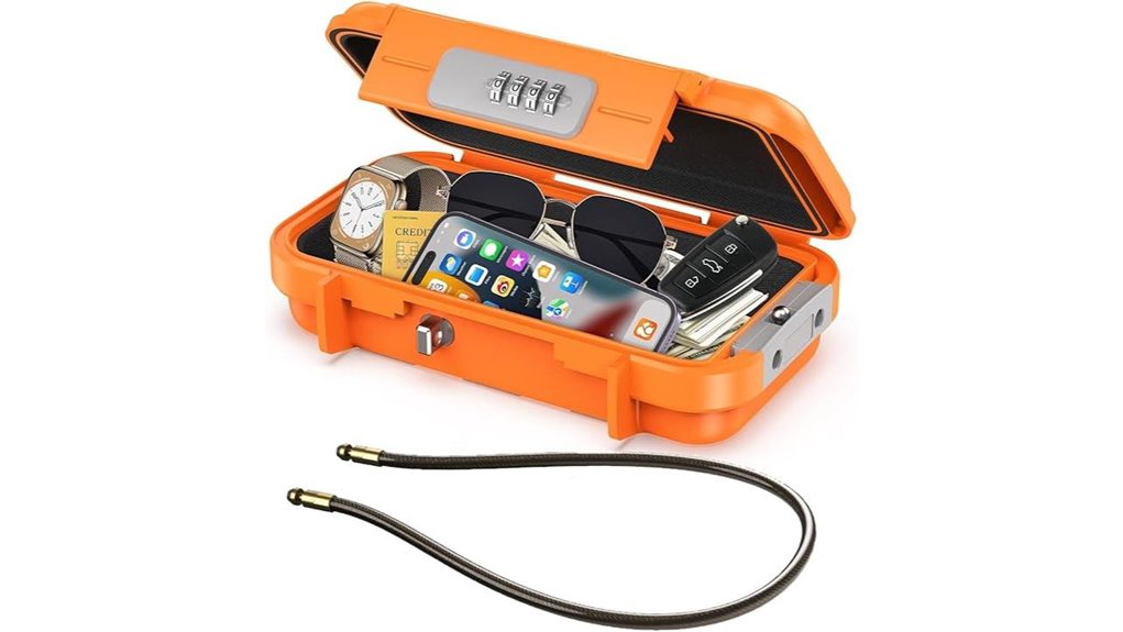 portable anti theft travel safe