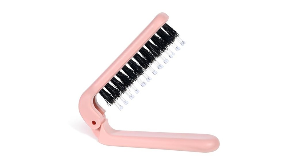 Travel Hairbrushes for Thick Hair: Compact Picks That Work 14 portable boar bristle brush