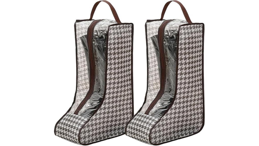 portable brown waterproof boot