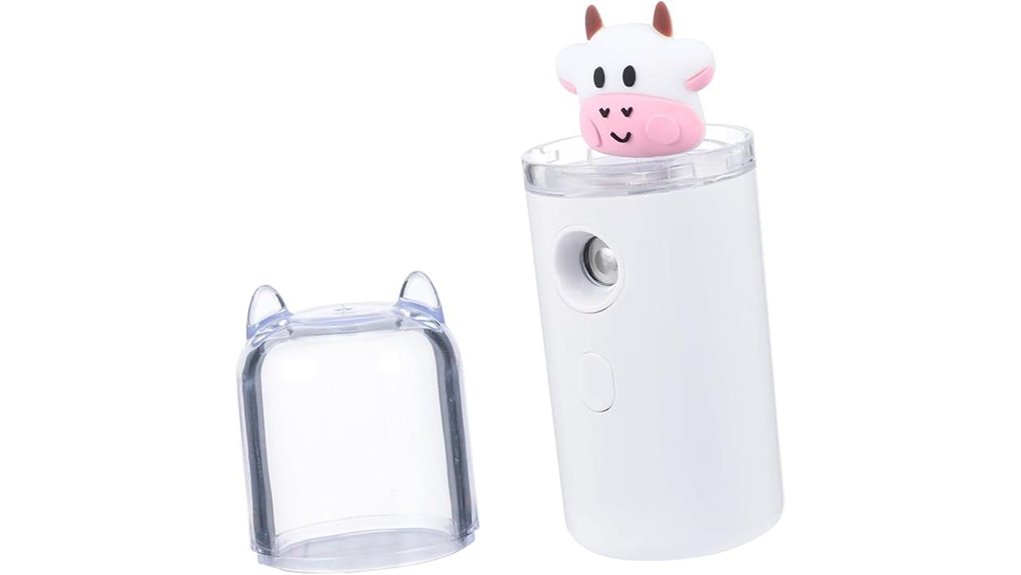 Top Travel Humidifiers (Bottle Cap Style) That Keep You Fresh 7 portable cartoon skin plant humidifier