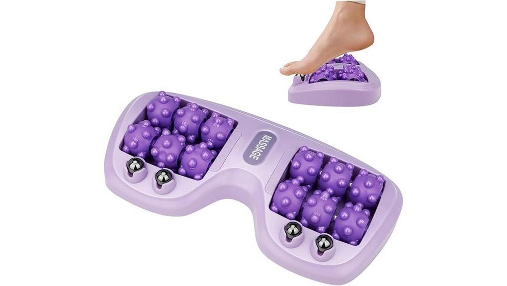 Top Foot Roller (compact) Worth Adding to Recovery Routine 13 portable cat claw foot roller