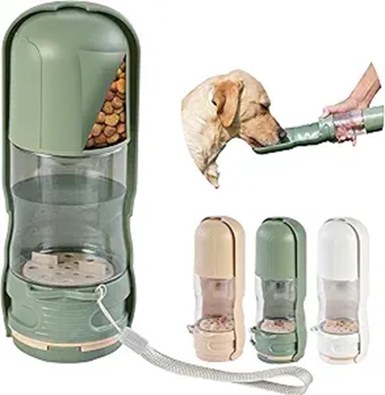 Love These Pet Travel Water Bottles (One-Hand Squeeze) 7 portable cat dog bottle