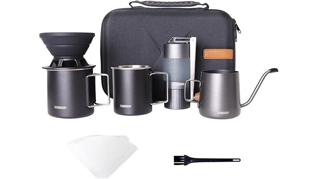 Best Travel Pour-Over Coffee Kits (All-In-One) for On-the-Go 10 portable coffee pour over kit