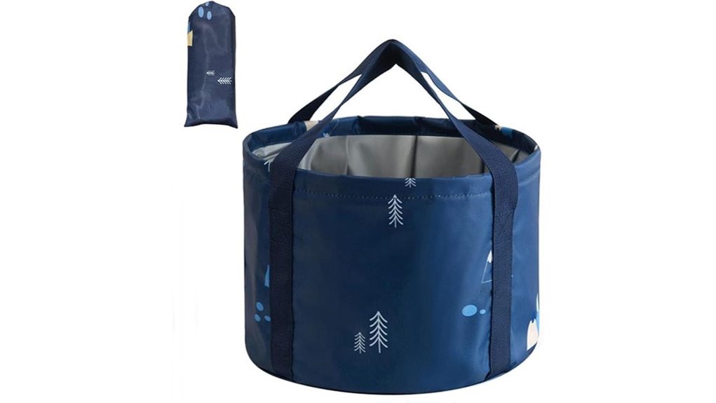 Foot Soak Bags (Collapsible Basin) for Top Relaxation 2 portable collapsible foot bath