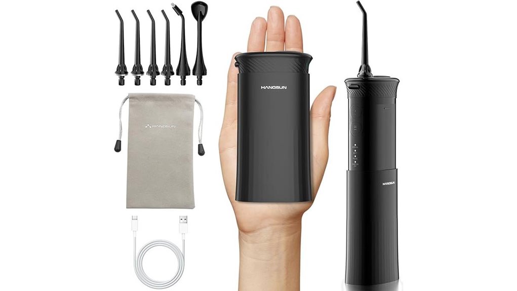 Best Travel-Ready Mini Water Flossers USB Rechargeable 7 portable cordless flosser 30 day