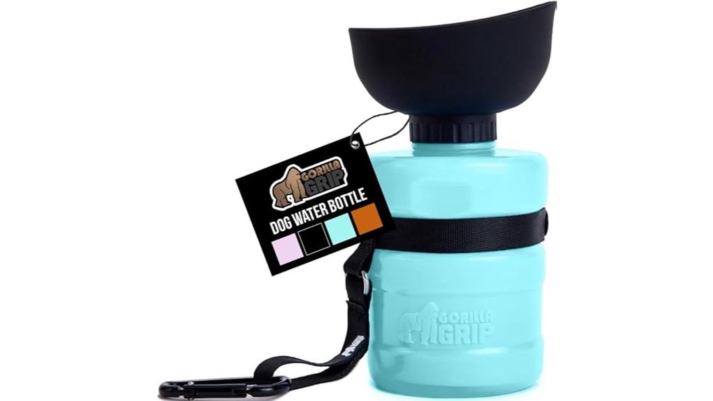 Love These Pet Travel Water Bottles (One-Hand Squeeze) 4 portable dog hydration bottle