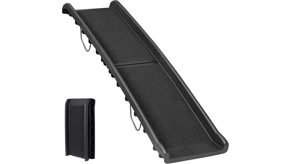 Foldable Pet Ramps for Car Travel Keep Your Furry Friend Safe 5 portable dog nonslip ramp