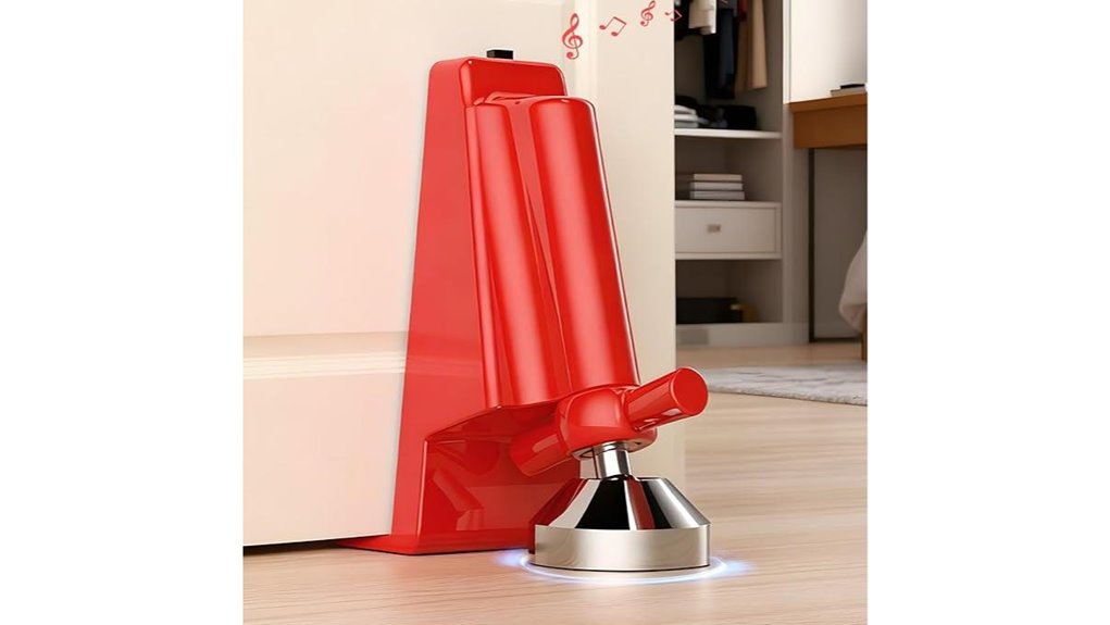 Door Wedge Alarms Every Rental Needs: Compact & Loud 9 portable door lock alarm
