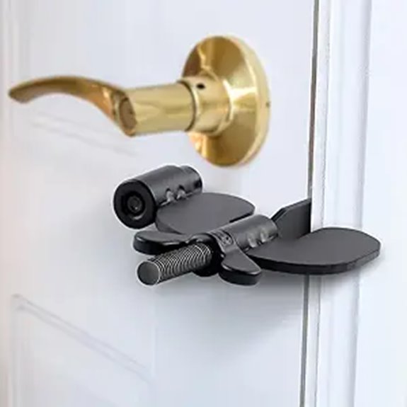 Tool-Free Portable Door Locks Every Hotel Guest Will Love 5 portable door lock for travelers