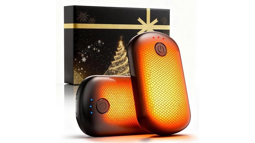 portable dual 6000mah warmers