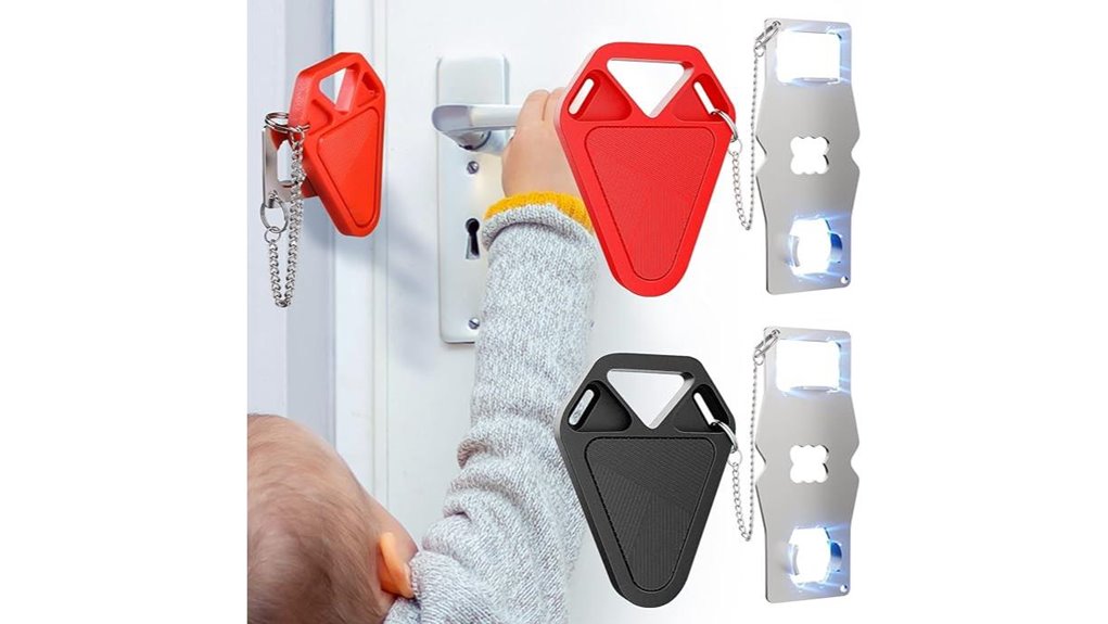 Portable Door Locks That Keep Hotel Guests Safe 11 portable dual door locks