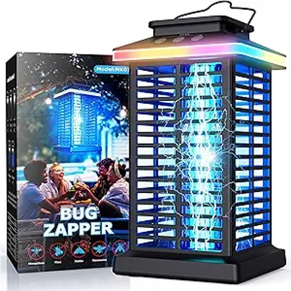 Best Bug Zapper Lantern (Rechargeable) to Keep Pests Away 1 portable dual mode led zapper