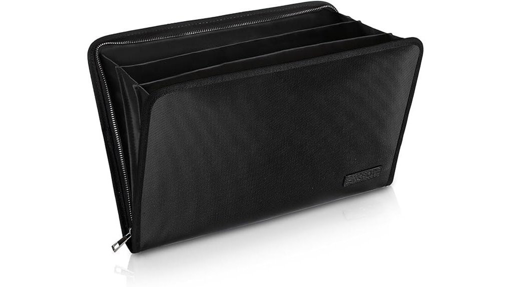 portable fireproof silicone folder