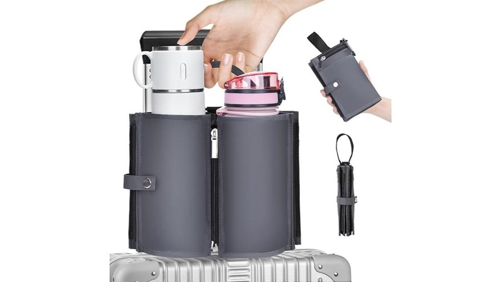 portable foldable cup holder