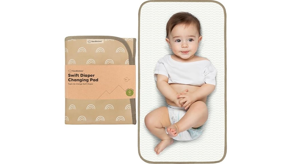 Portable Diaper Changing Pads That Keep Your Baby Clean 1 portable foldable waterproof pad