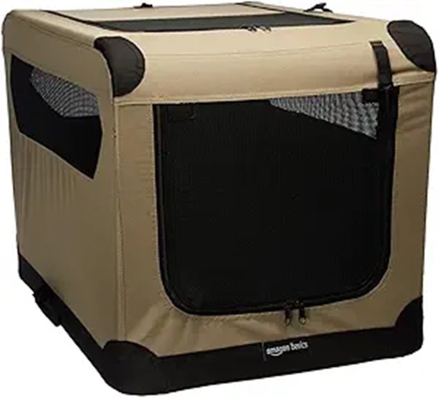 Packable Pet Crates for Travel (Soft‑Sided) Who Travelers Love 1 portable folding dog crate