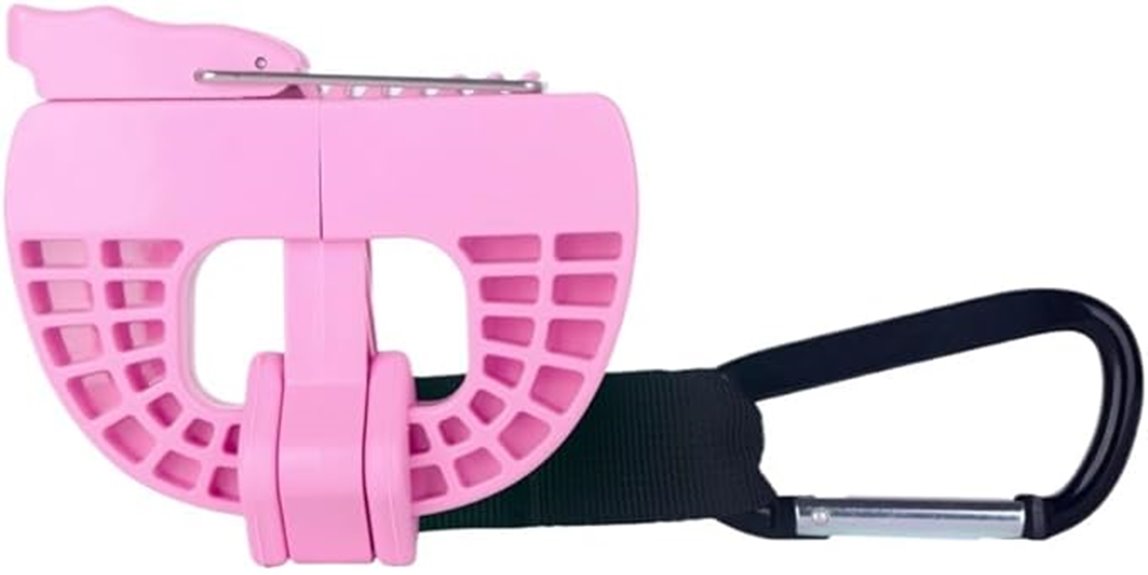 portable footwear clip hook