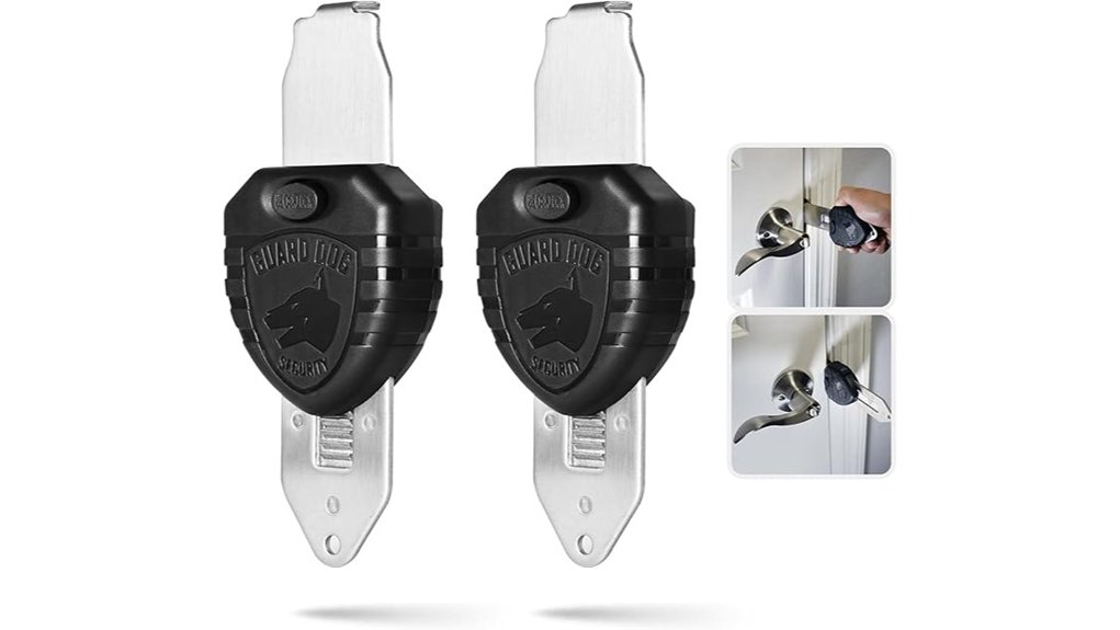 Tool-Free Portable Door Locks for Hotel Rooms – The Best Picks 14 portable guard dog lock
