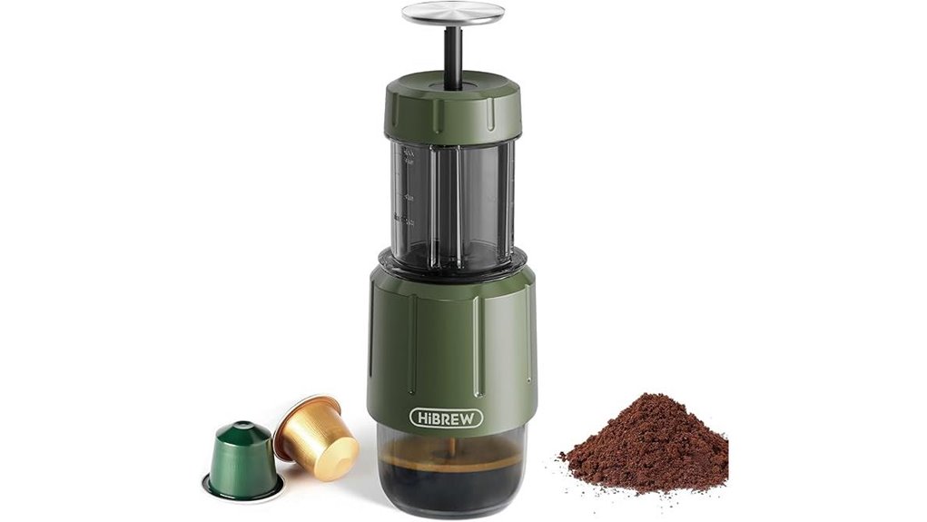 Portable Espresso Makers (Hand-Pump Style) Keep Coffee-Ready 3 portable hand pump espresso maker
