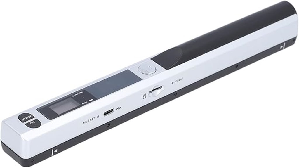 Best Travel Document Scanners That Capture Fast on the Go 13 portable handheld 900dpi scanner