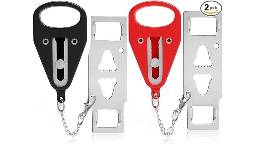 Best Portable Door Locks for Hotels and Rentals 15 portable heavy duty travel locks