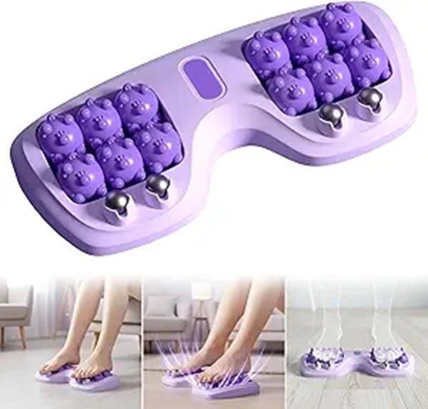 portable heel arch roller