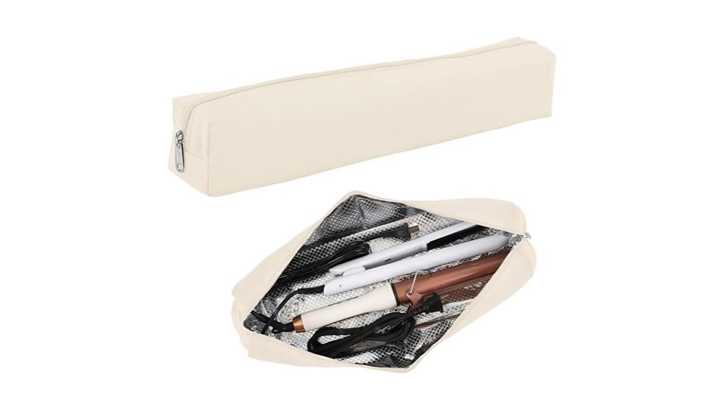 Best Heat-Resistant Pouches for Packing Hot Hair Tools 6 portable hot hair organizer