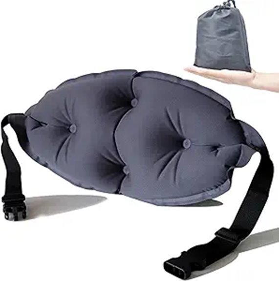 Best Inflatable Lumbar Support Pillows: Back Relief in a Snap 14 portable inflatable lumbar pillow