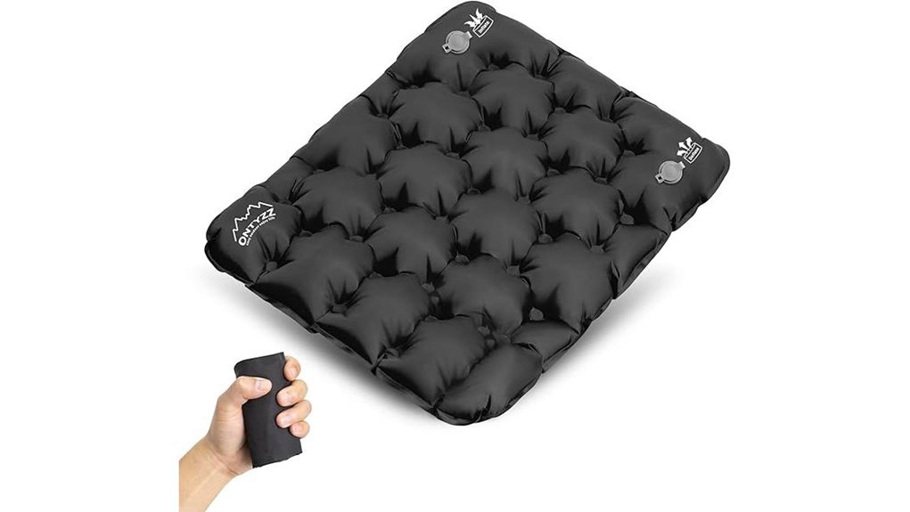 Travel Seat Cushions That Turn Long Flights Into Cozy Lounges 12 portable inflatable travel cushion