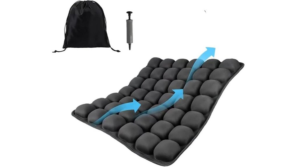 Best Seat Cushions for Long Flights With Thin Support 8 portable inflatable travel seat