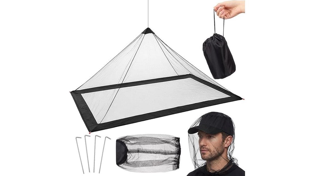 portable insect net tent