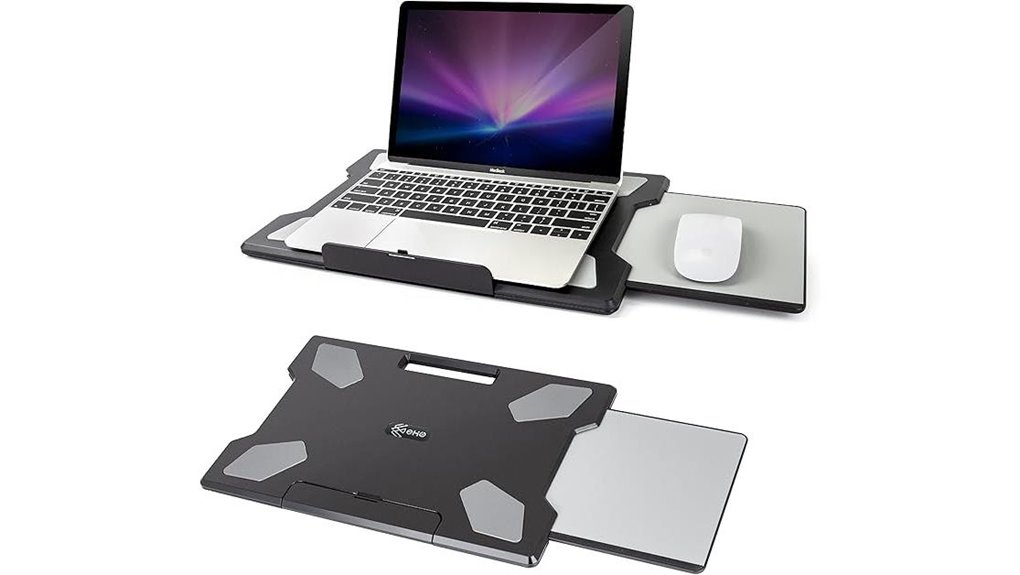 Foldable, Non‑Slip Travel Mouse Pads That Make Working Portable 5 portable lap desk mousepad