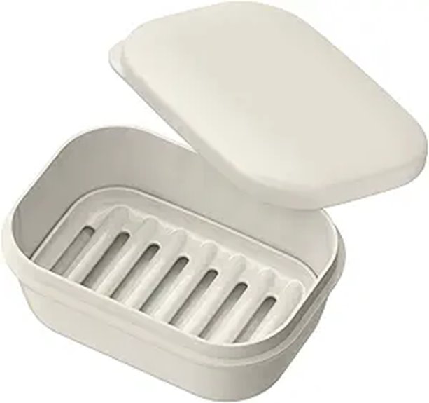 Soap Cases for Bars With Drying Trays That Keep Soap Fresh 10 portable leakproof soap dish
