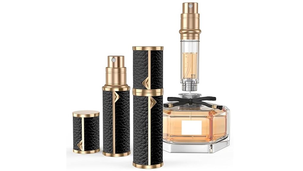 Best Leakproof Refillable Perfume Atomizers Anyone Can Use 14 portable leather refillable perfume
