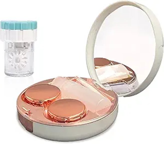 Leak‑Resistant Contact Lens Travel Kits Travelers Must Have 11 portable lens cleaner tweezers