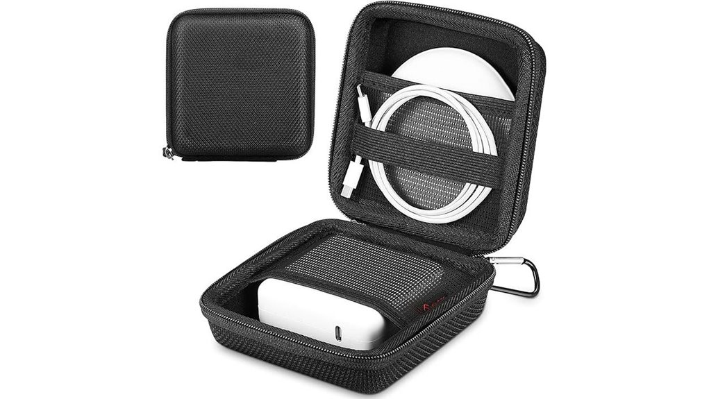 portable macbook charger organizer