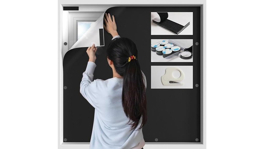 portable magnetic blackout 39x57