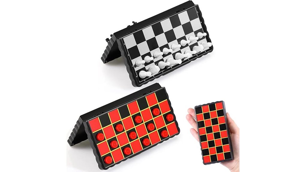 portable magnetic mini checkers