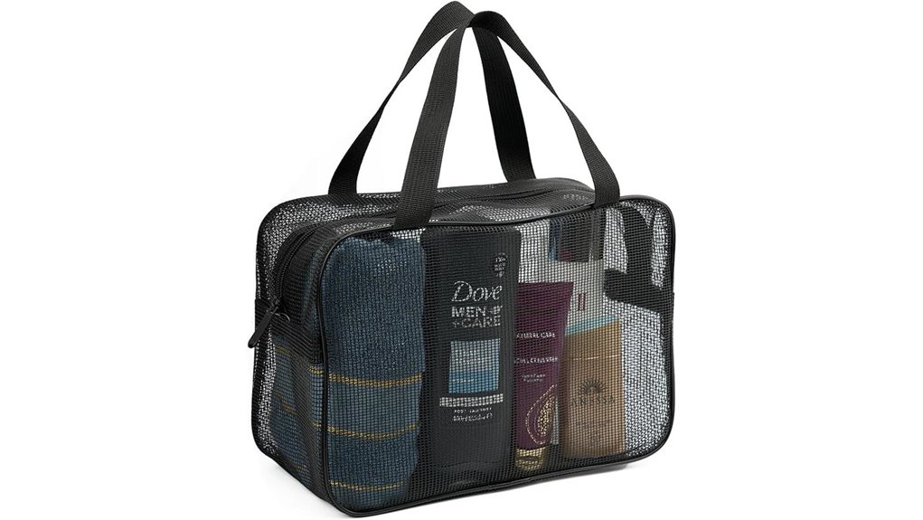 portable mesh shower caddy