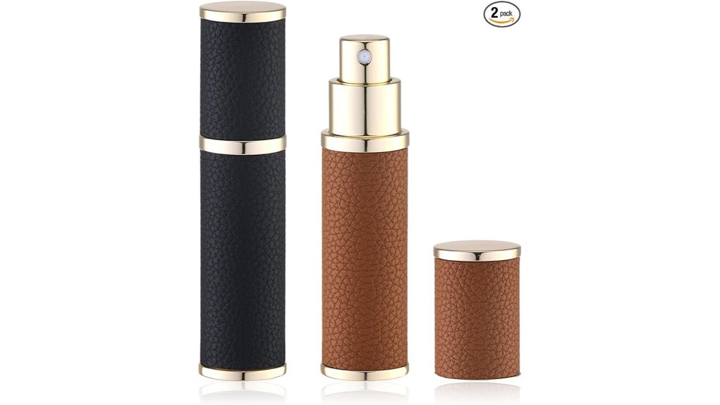 Leakproof Travel Atomizers for Perfume & Cologne That Stick 12 portable mini cologne bottle