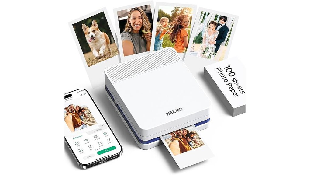 Portable Photo Printers With Bluetooth Worth Bringing Home 11 portable mini color printer