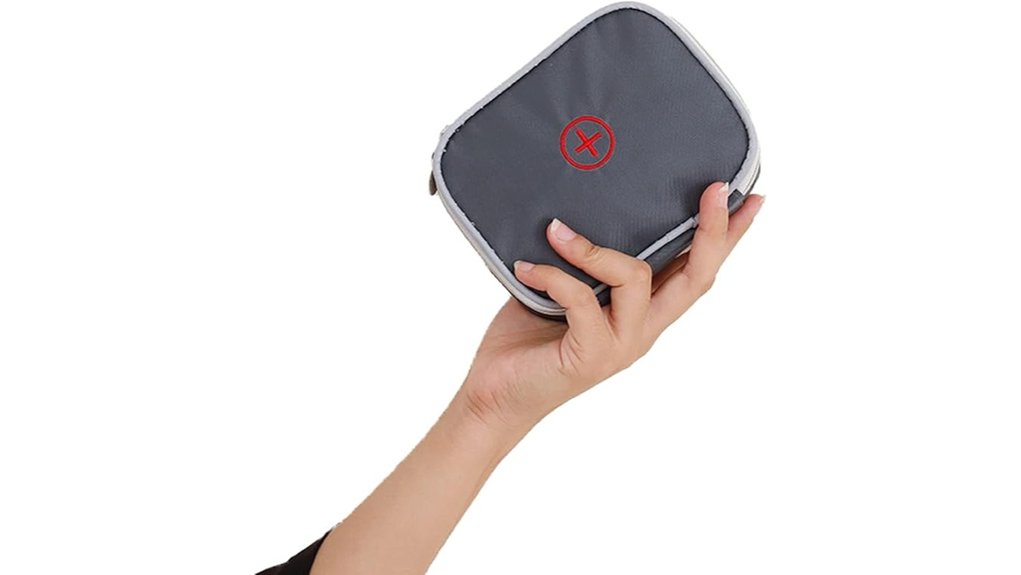 portable mini double zip kit