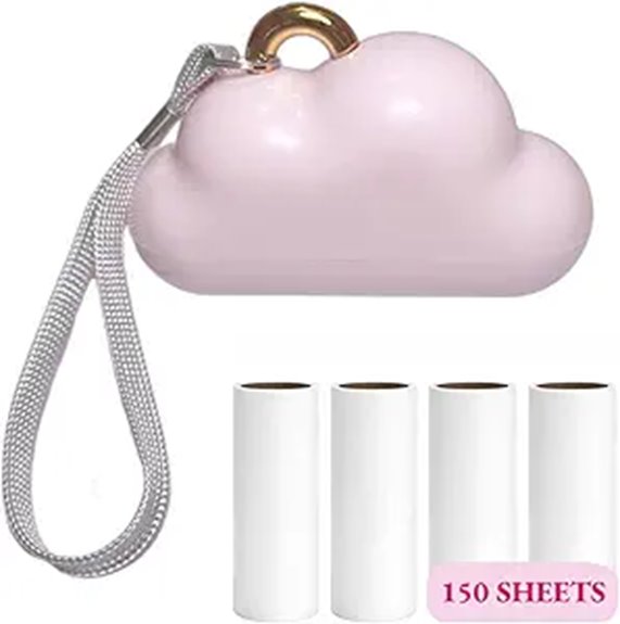 The Best Refillable Lint Rollers for Pet Hair (Travel Size) 12 portable mini lint 150 sheets