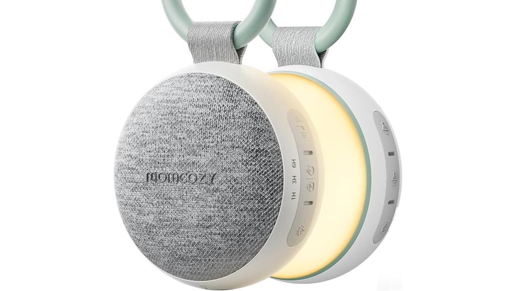 Best Travel White Noise Machine (Clip-On) for Quiet Travels 6 portable night light machine