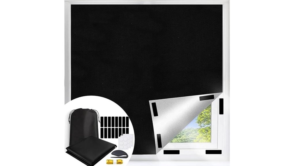 portable no drill blackout travel