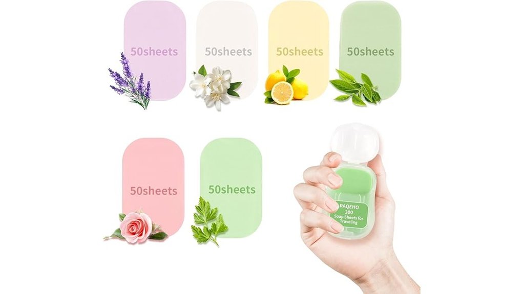 Travel-Friendly Soap Sheets That Keep You Fresh on the Go 10 portable paper soap sheets